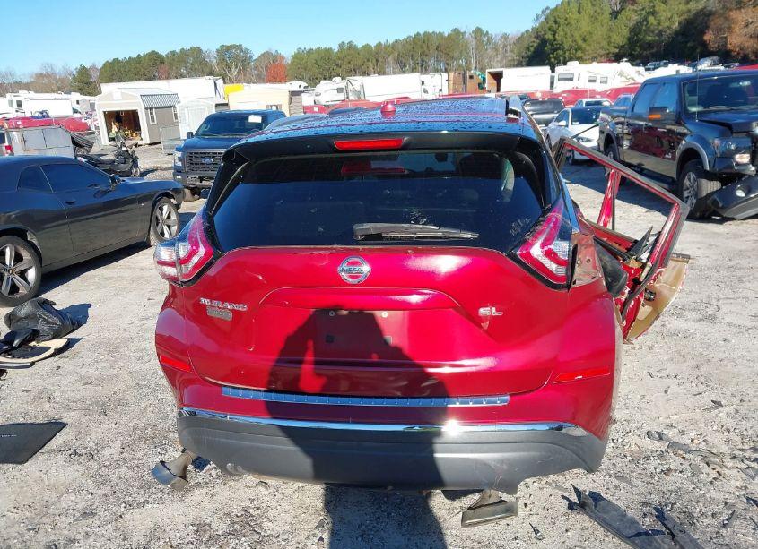 Photo 17 of 2015 Nissan Murano SL (VIN 5N1AZ2MG7FN244586)