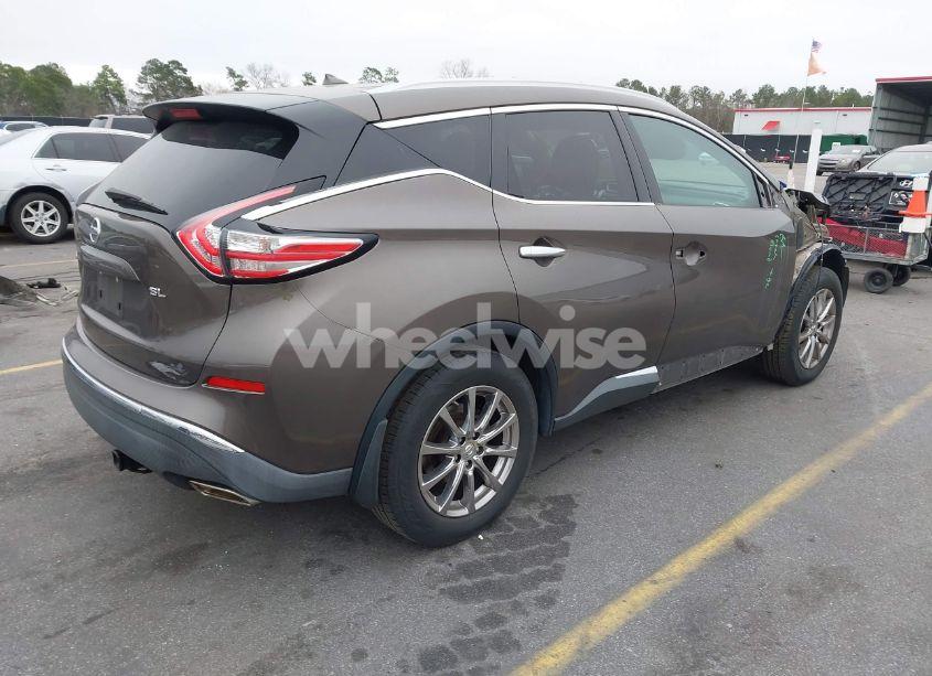 Photo 4 of 2015 Nissan Murano PLATINUM/S/SL/SV (VIN 5N1AZ2MG7FN287034)