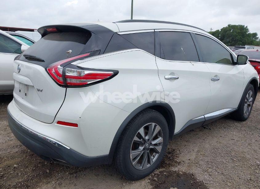 Photo 4 of 2016 Nissan Murano PLATINUM/S/SL/SV (VIN 5N1AZ2MG7GN100750)