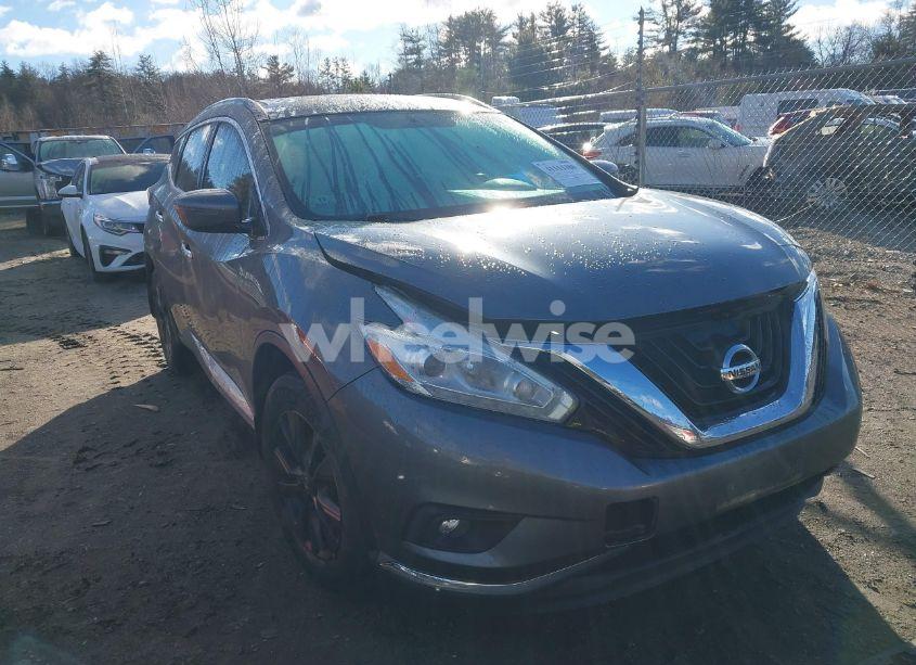 2017 Nissan Murano SV (VIN 5N1AZ2MG7HN123222) main photo