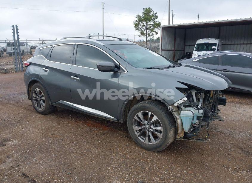 2017 Nissan Murano SL (VIN 5N1AZ2MG7HN147097) main photo