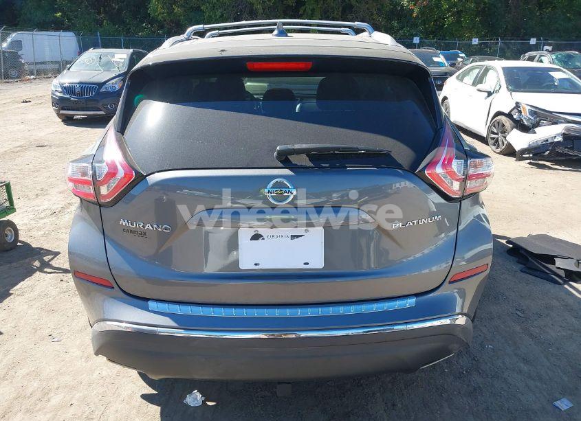 Photo 16 of 2018 Nissan Murano PLATINUM (VIN 5N1AZ2MG7JN105986)