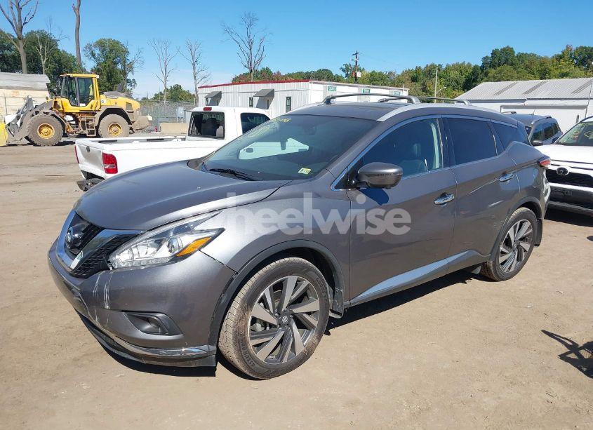 Photo 2 of 2018 Nissan Murano PLATINUM (VIN 5N1AZ2MG7JN105986)