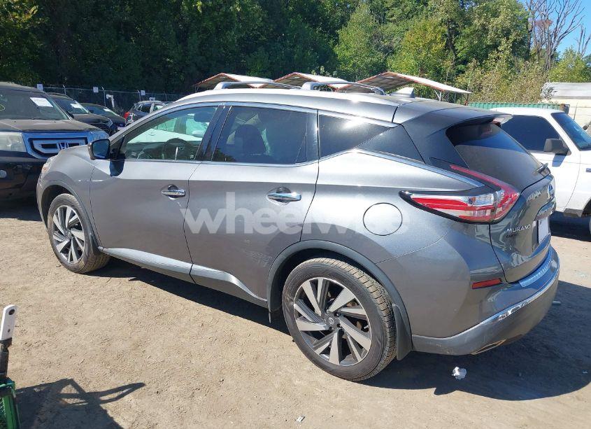 Photo 3 of 2018 Nissan Murano PLATINUM (VIN 5N1AZ2MG7JN105986)