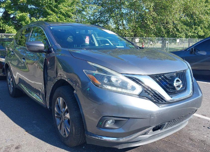 2018 Nissan Murano SV (VIN 5N1AZ2MG7JN107799) main photo