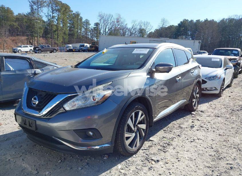 Photo 14 of 2015 Nissan Murano PLATINUM (VIN 5N1AZ2MG8FN279329)