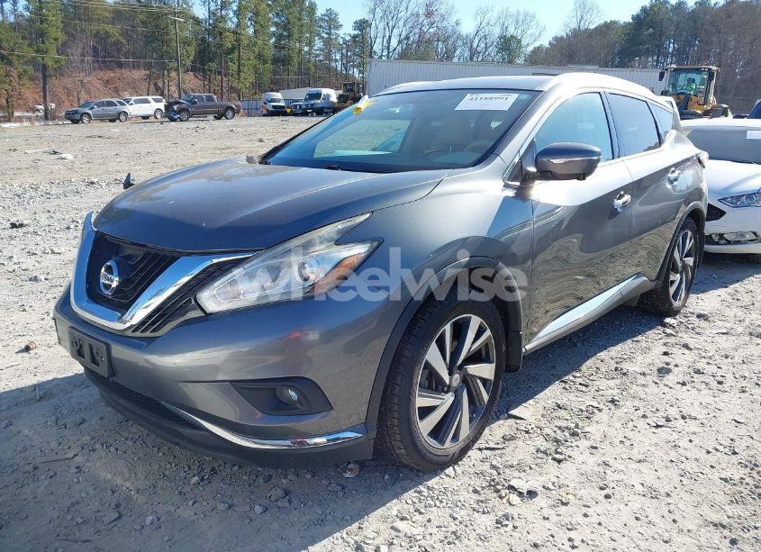 Photo 2 of 2015 Nissan Murano PLATINUM (VIN 5N1AZ2MG8FN279329)