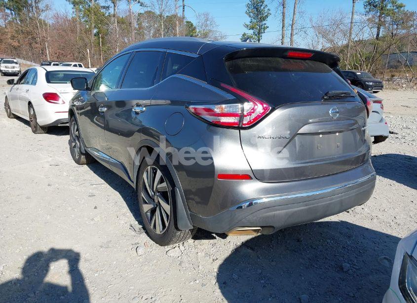 Photo 3 of 2015 Nissan Murano PLATINUM (VIN 5N1AZ2MG8FN279329)