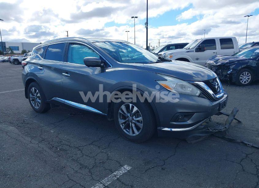 2015 Nissan Murano SL (VIN 5N1AZ2MG8FN292033) main photo