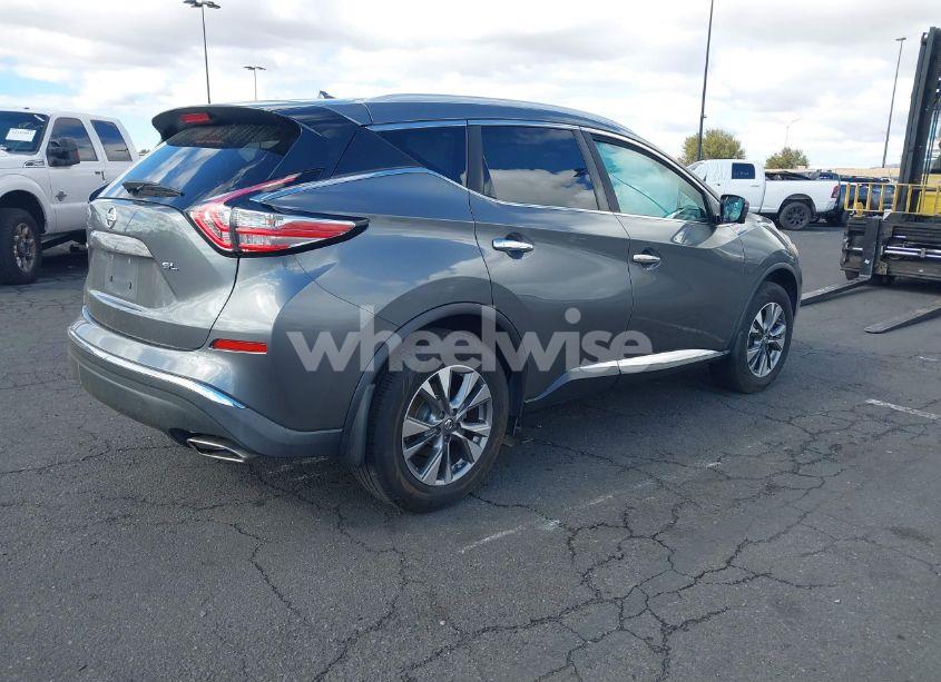 Photo 4 of 2015 Nissan Murano SL (VIN 5N1AZ2MG8FN292033)