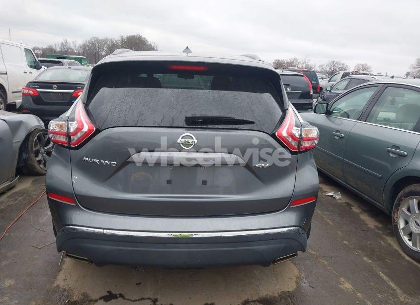 Photo 16 of 2016 Nissan Murano SV (VIN 5N1AZ2MG8GN127214)