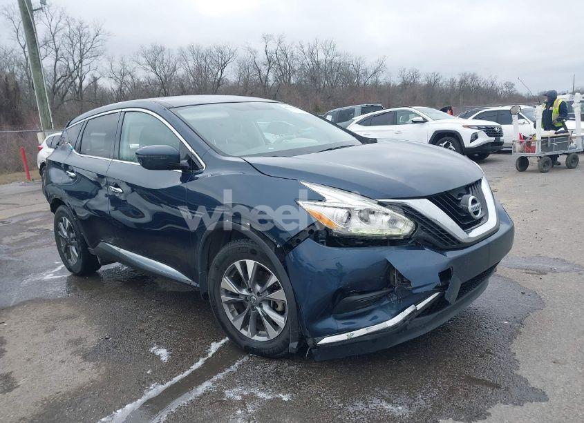 2016 Nissan Murano S (VIN 5N1AZ2MG8GN129836) main photo