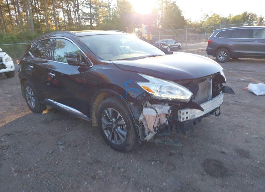 2016 Nissan Murano SV (VIN 5N1AZ2MG8GN159712) main photo