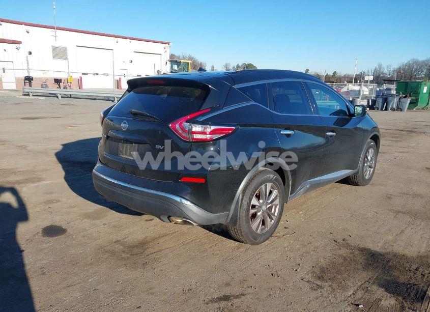 Photo 4 of 2015 Nissan Murano SV (VIN 5N1AZ2MG9FN215347)