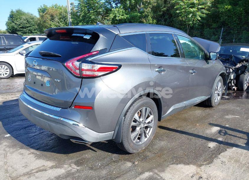 Photo 4 of 2015 Nissan Murano SV (VIN 5N1AZ2MG9FN234206)