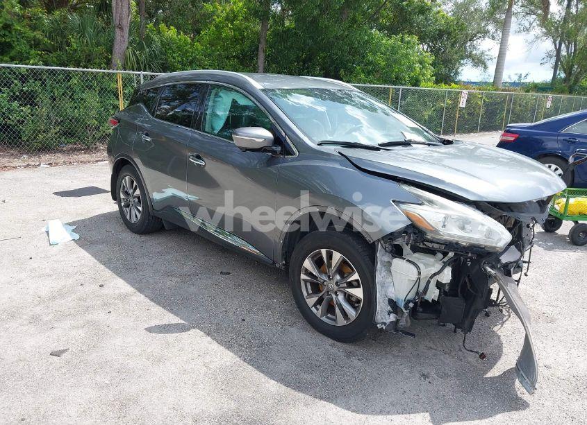 2015 Nissan Murano SL (VIN 5N1AZ2MG9FN247974) main photo