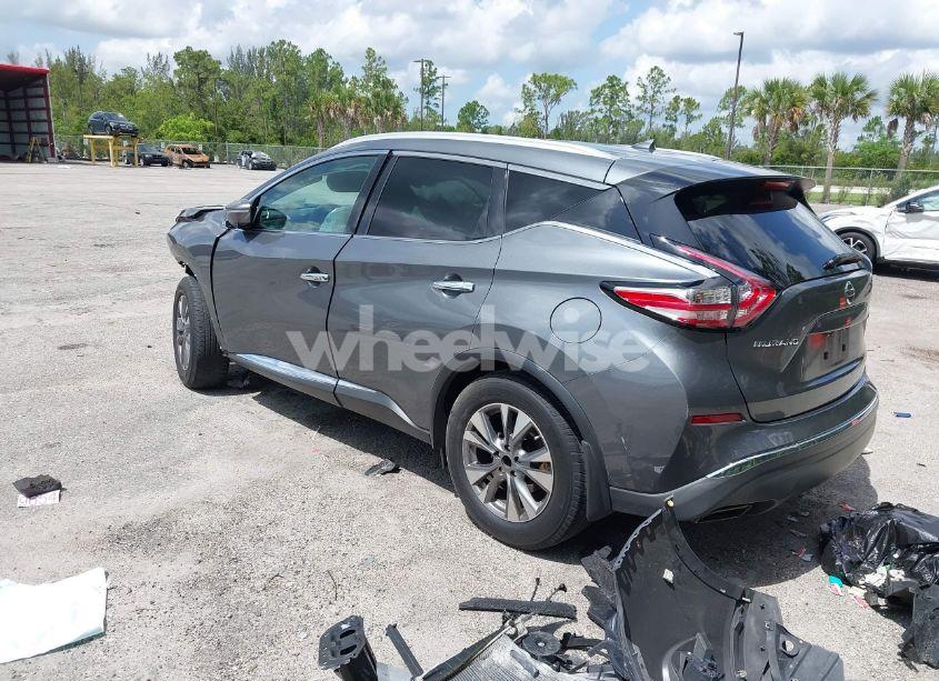 Photo 3 of 2015 Nissan Murano SL (VIN 5N1AZ2MG9FN247974)