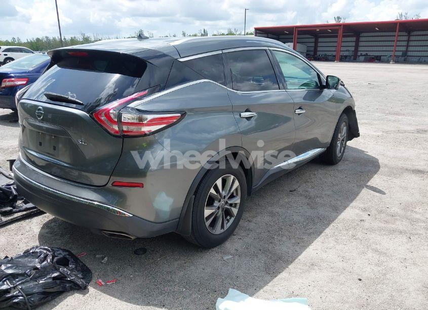 Photo 4 of 2015 Nissan Murano SL (VIN 5N1AZ2MG9FN247974)