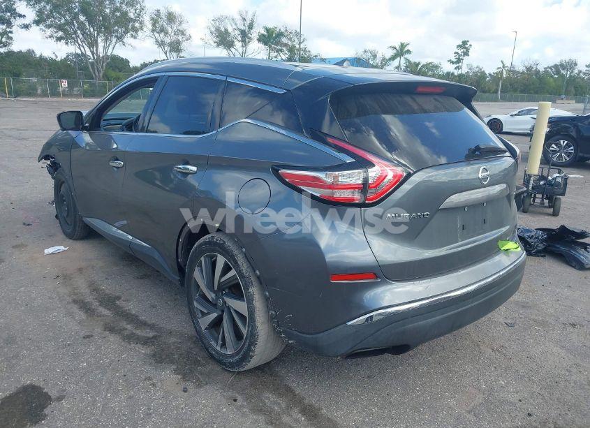 Photo 3 of 2016 Nissan Murano PLATINUM (VIN 5N1AZ2MG9GN121695)