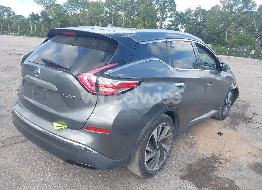 Photo 4 of 2016 Nissan Murano PLATINUM (VIN 5N1AZ2MG9GN121695)