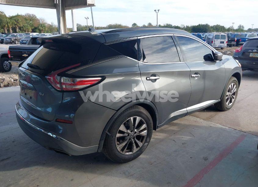 Photo 4 of 2016 Nissan Murano PLATINUM/S/SL/SV (VIN 5N1AZ2MG9GN125178)