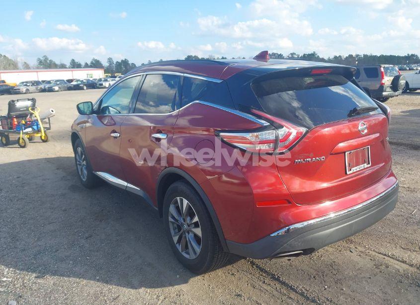Photo 3 of 2017 Nissan Murano PLATINUM/S/SL/SV (VIN 5N1AZ2MG9HN111783)