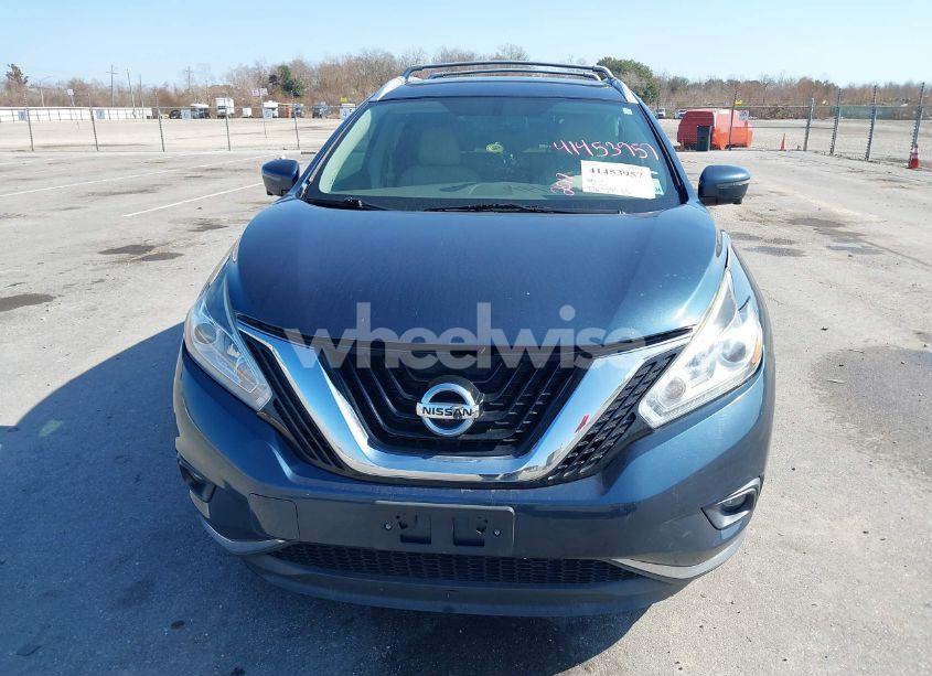 Photo 12 of 2017 Nissan Murano PLATINUM (VIN 5N1AZ2MG9HN128566)