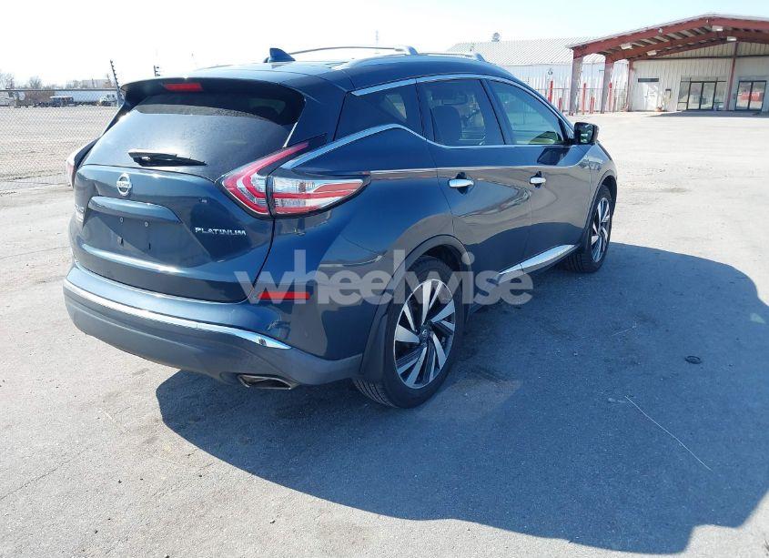 Photo 4 of 2017 Nissan Murano PLATINUM (VIN 5N1AZ2MG9HN128566)