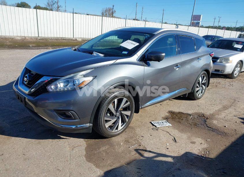 Photo 2 of 2017 Nissan Murano PLATINUM (VIN 5N1AZ2MG9HN180523)