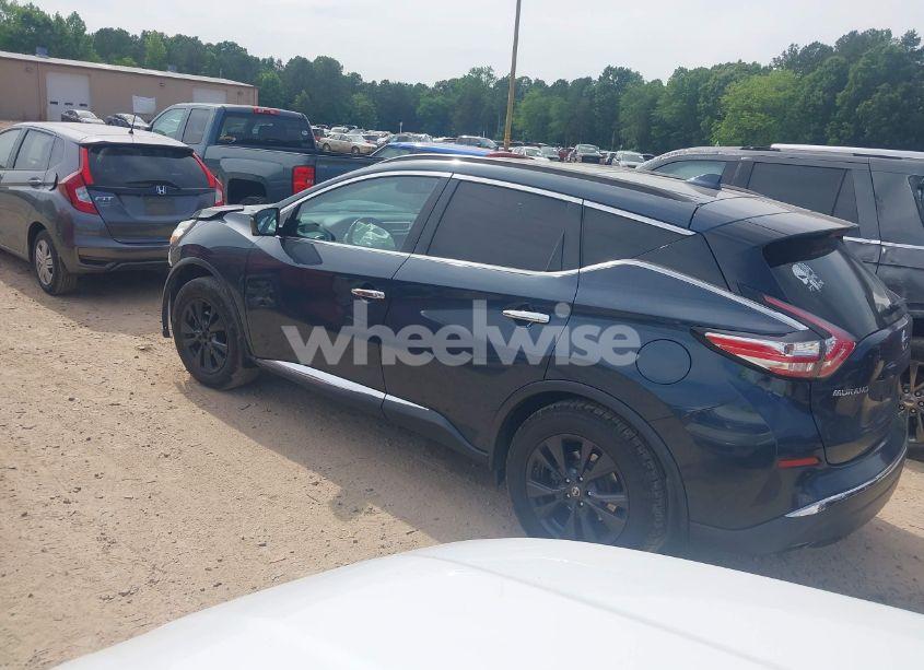 Photo 3 of 2017 Nissan Murano SV (VIN 5N1AZ2MG9HN202505)