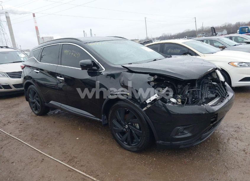 2018 Nissan Murano SL (VIN 5N1AZ2MG9JN144868) main photo