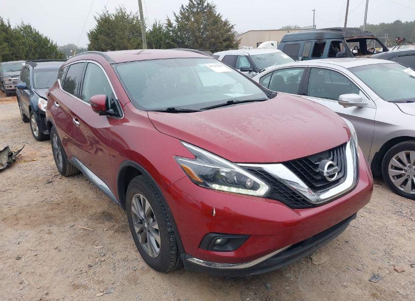 2018 Nissan Murano SV (VIN 5N1AZ2MG9JN155207) main photo