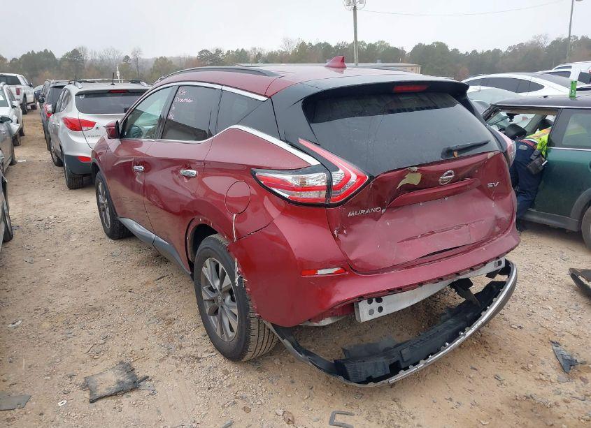 Photo 3 of 2018 Nissan Murano SV (VIN 5N1AZ2MG9JN155207)