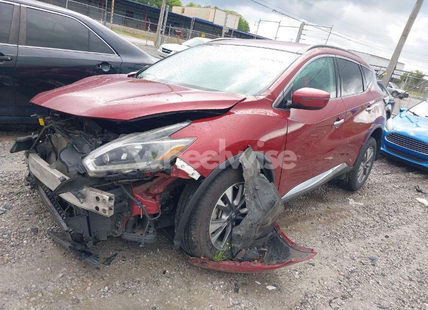 Photo 2 of 2018 Nissan Murano SV (VIN 5N1AZ2MG9JN168782)