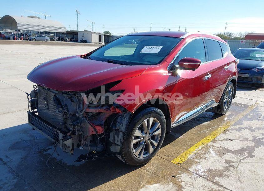 Photo 2 of 2015 Nissan Murano SL (VIN 5N1AZ2MGXFN219570)