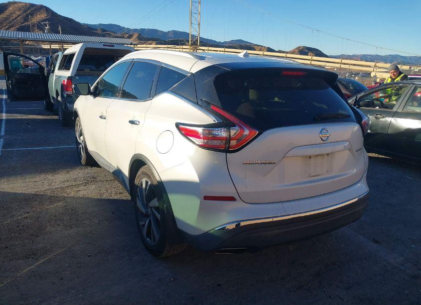 Photo 3 of 2015 Nissan Murano PLATINUM (VIN 5N1AZ2MGXFN222288)