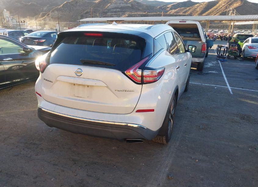 Photo 4 of 2015 Nissan Murano PLATINUM (VIN 5N1AZ2MGXFN222288)