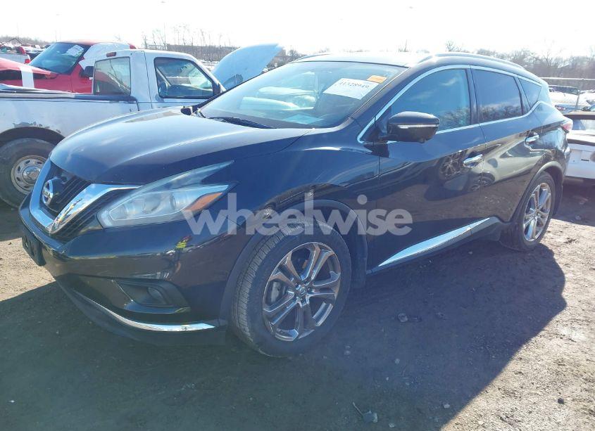Photo 2 of 2015 Nissan Murano PLATINUM (VIN 5N1AZ2MGXFN237017)