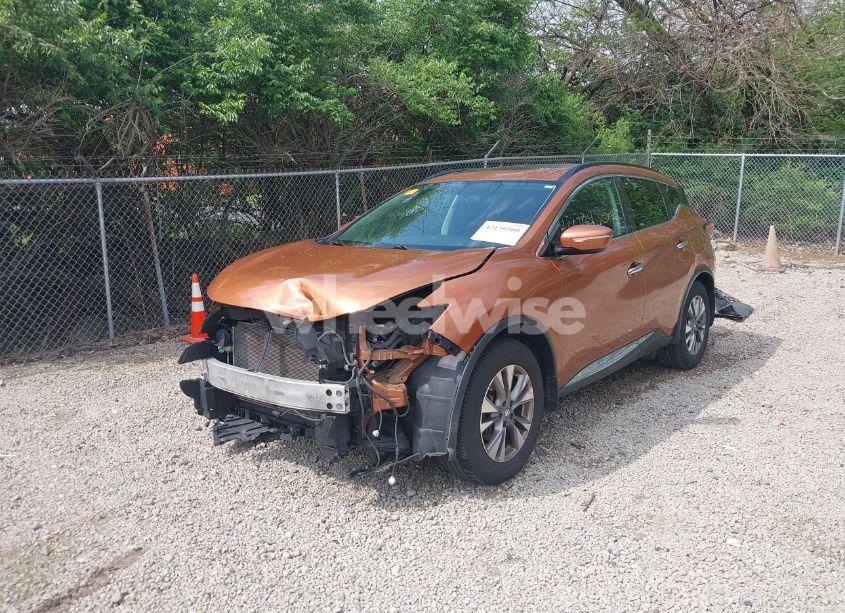 Photo 2 of 2015 Nissan Murano SV (VIN 5N1AZ2MGXFN243996)