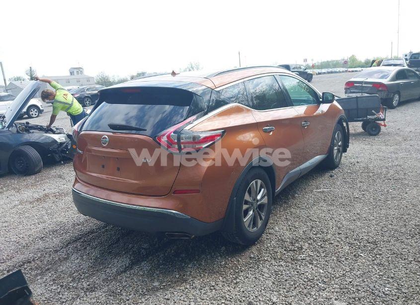 Photo 4 of 2015 Nissan Murano SV (VIN 5N1AZ2MGXFN243996)
