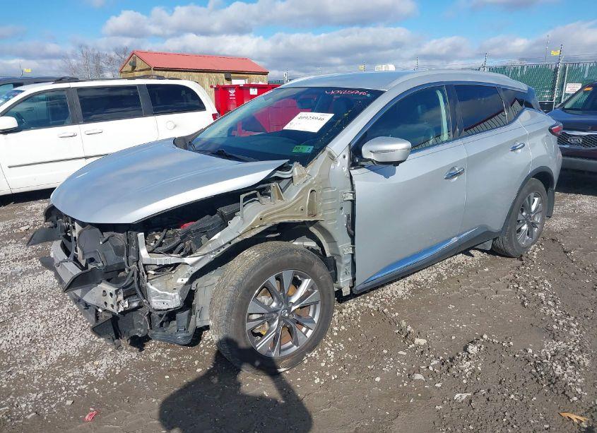 Photo 2 of 2015 Nissan Murano SL (VIN 5N1AZ2MGXFN249880)