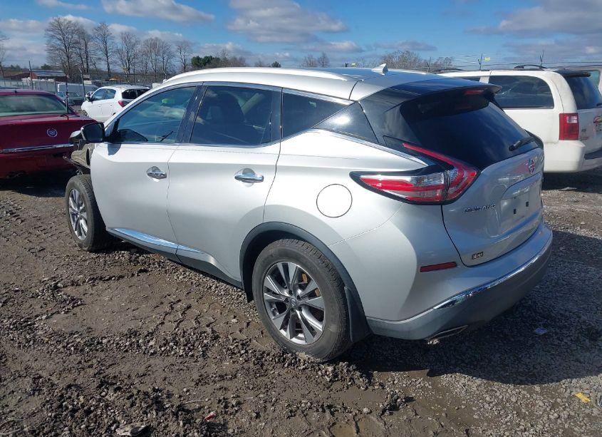 Photo 3 of 2015 Nissan Murano SL (VIN 5N1AZ2MGXFN249880)