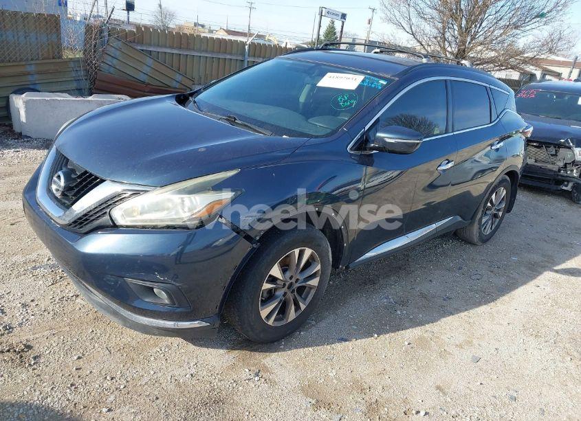 Photo 2 of 2015 Nissan Murano SV (VIN 5N1AZ2MGXFN253878)