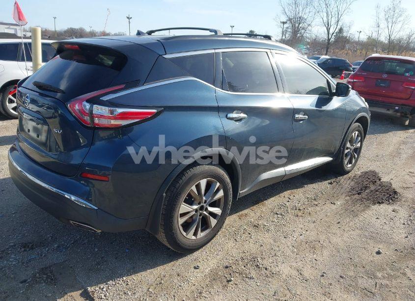 Photo 4 of 2015 Nissan Murano SV (VIN 5N1AZ2MGXFN253878)