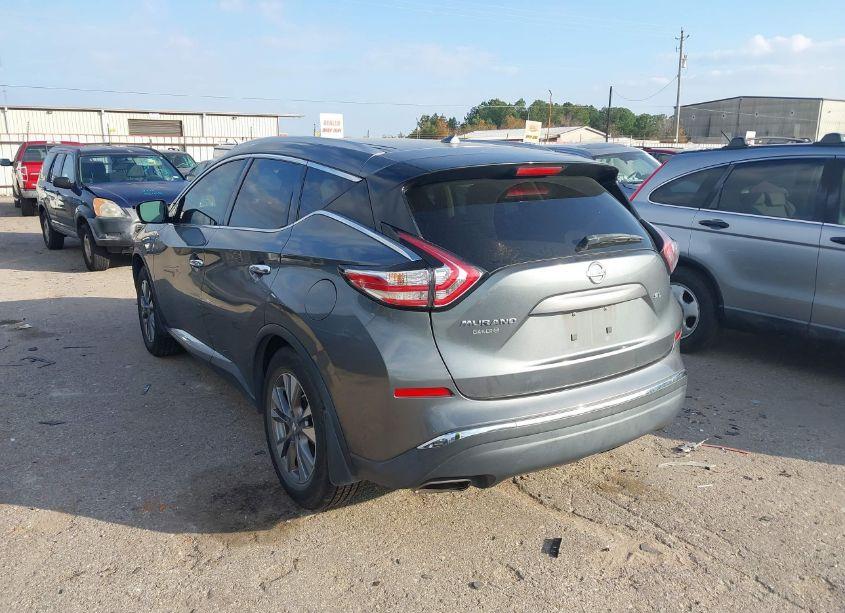 Photo 3 of 2015 Nissan Murano SL (VIN 5N1AZ2MGXFN263097)
