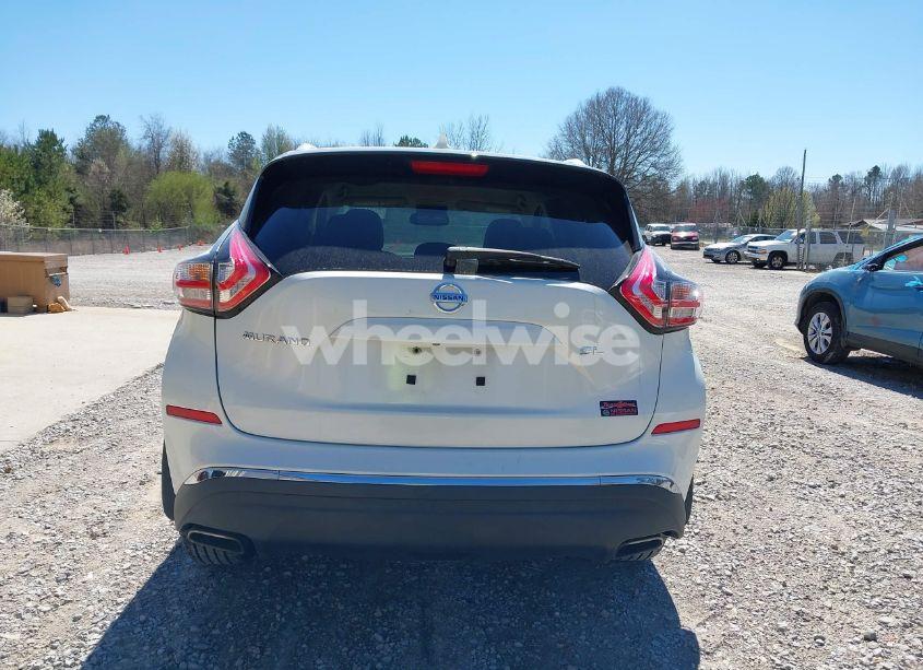 Photo 16 of 2016 Nissan Murano SL (VIN 5N1AZ2MGXGN155533)