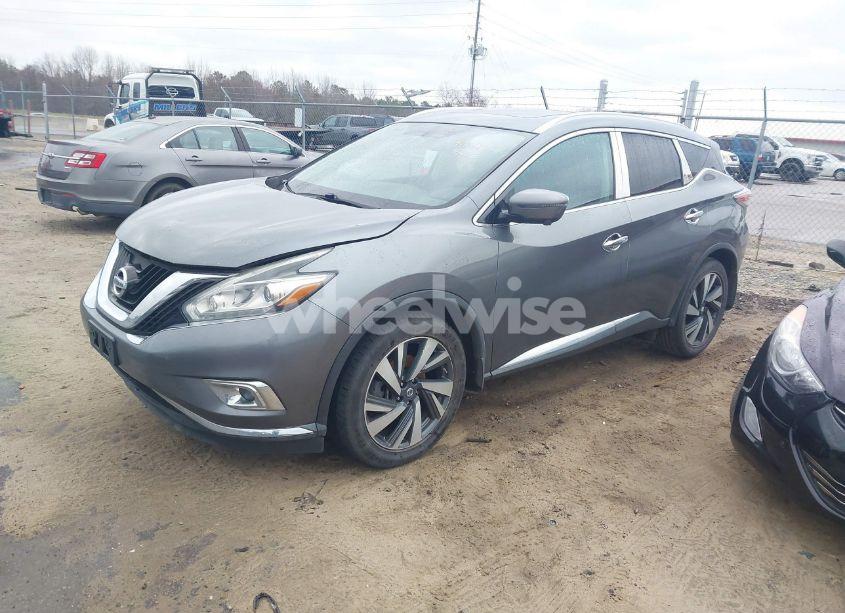 Photo 2 of 2017 Nissan Murano PLATINUM (VIN 5N1AZ2MGXHN147112)