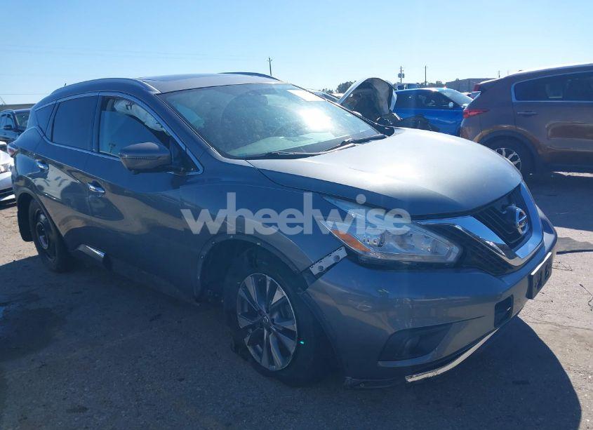 2017 Nissan Murano SL (VIN 5N1AZ2MGXHN186122) main photo