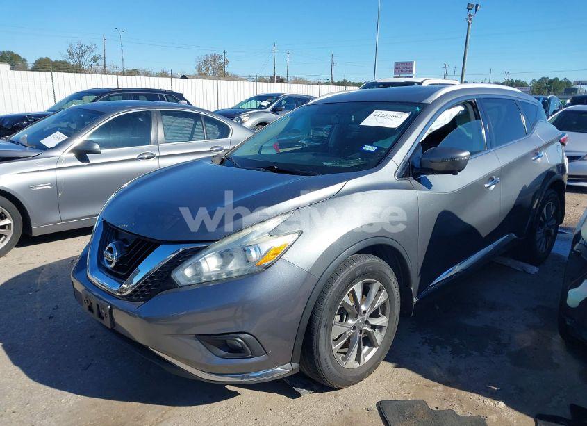 Photo 2 of 2017 Nissan Murano SL (VIN 5N1AZ2MGXHN186122)