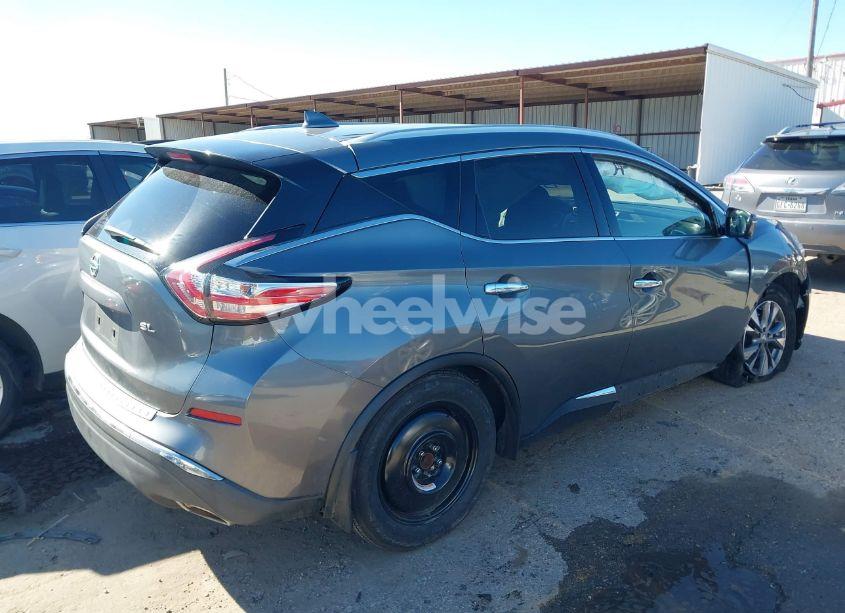 Photo 4 of 2017 Nissan Murano SL (VIN 5N1AZ2MGXHN186122)